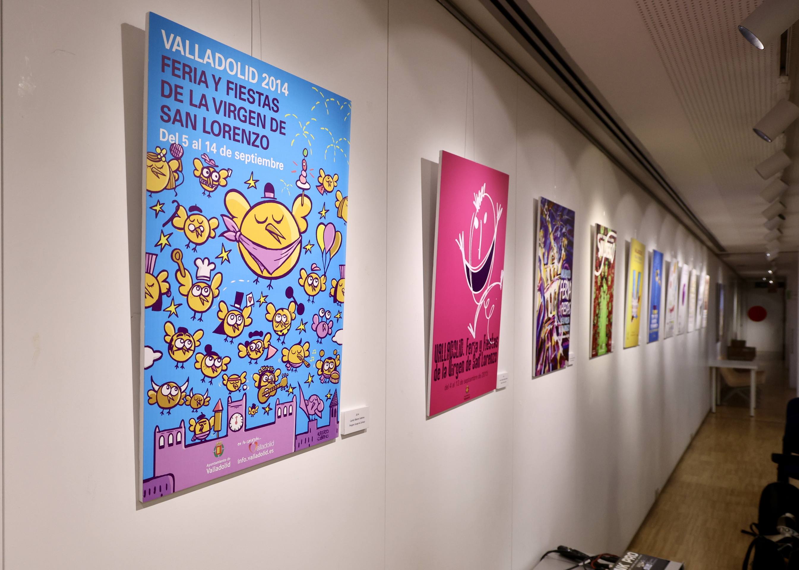 Los 25 años de carteles de las Fiestas de la Virgen de San Lorenzo, en imágenes