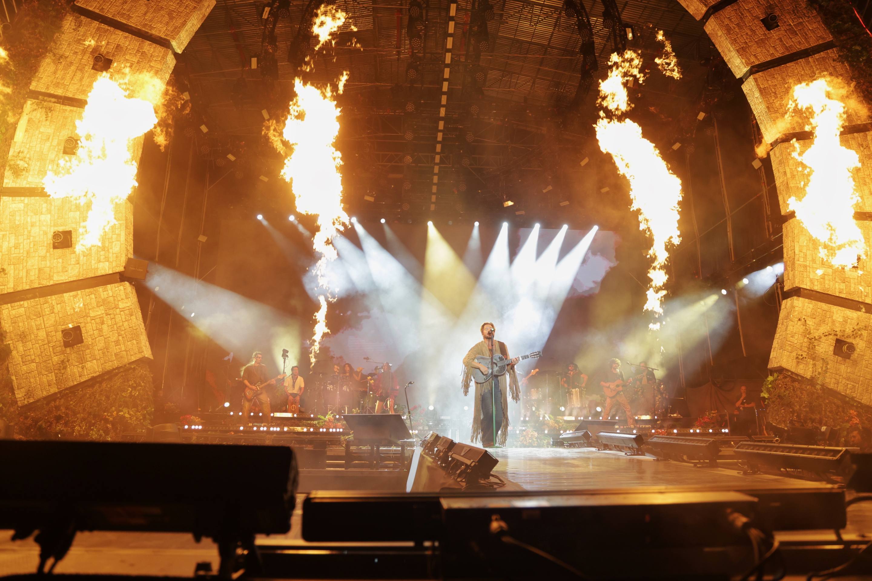 El concierto de Manuel Carrasco en Medina del Campo, en imágenes