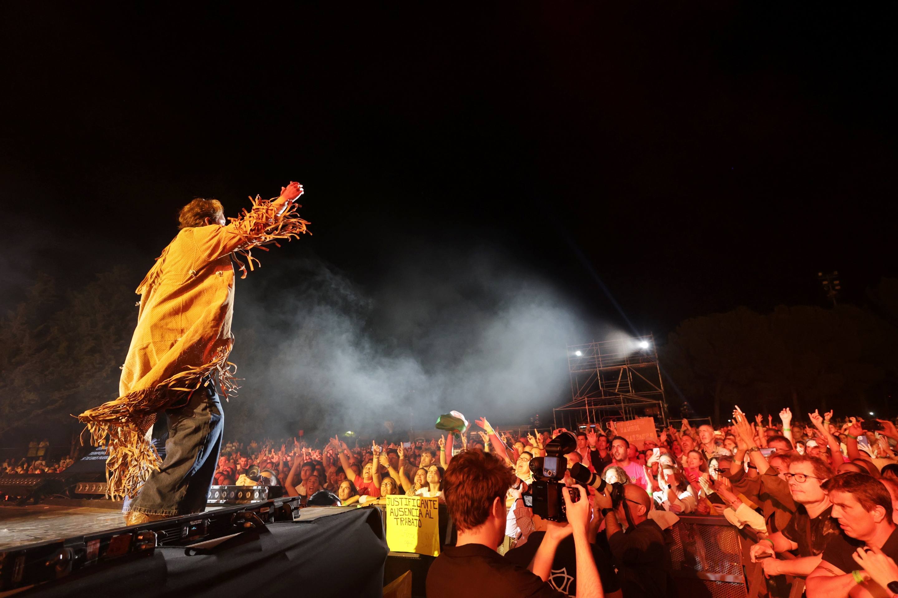 El concierto de Manuel Carrasco en Medina del Campo, en imágenes