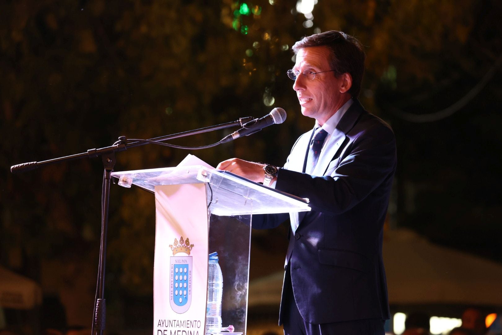 Las imágenes de Almeida en el pregón de Medina del Campo