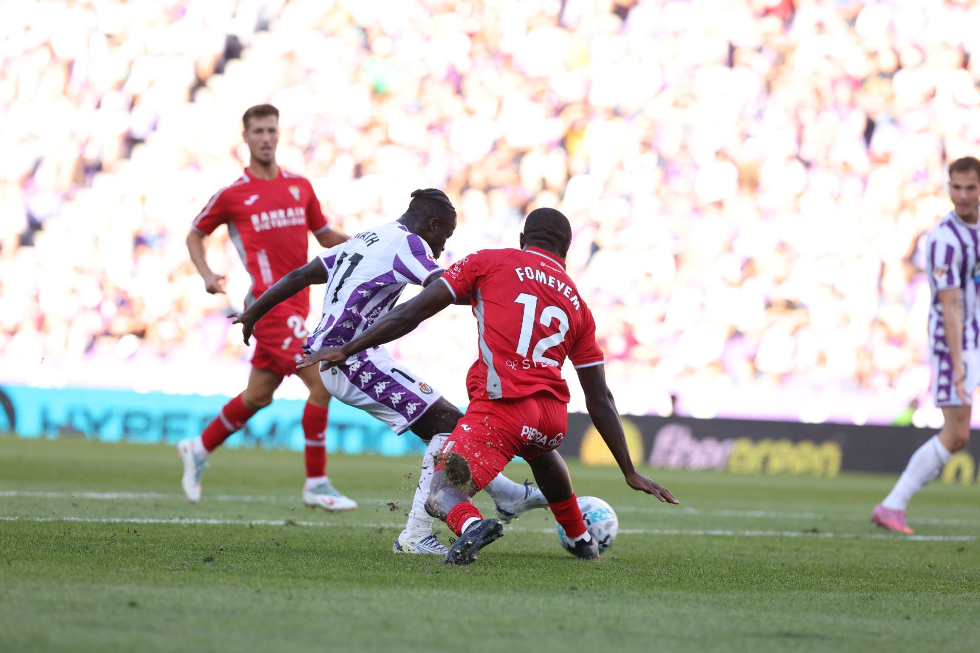 Las imágenes del partido entre el Real Valladolid y el Córdoba