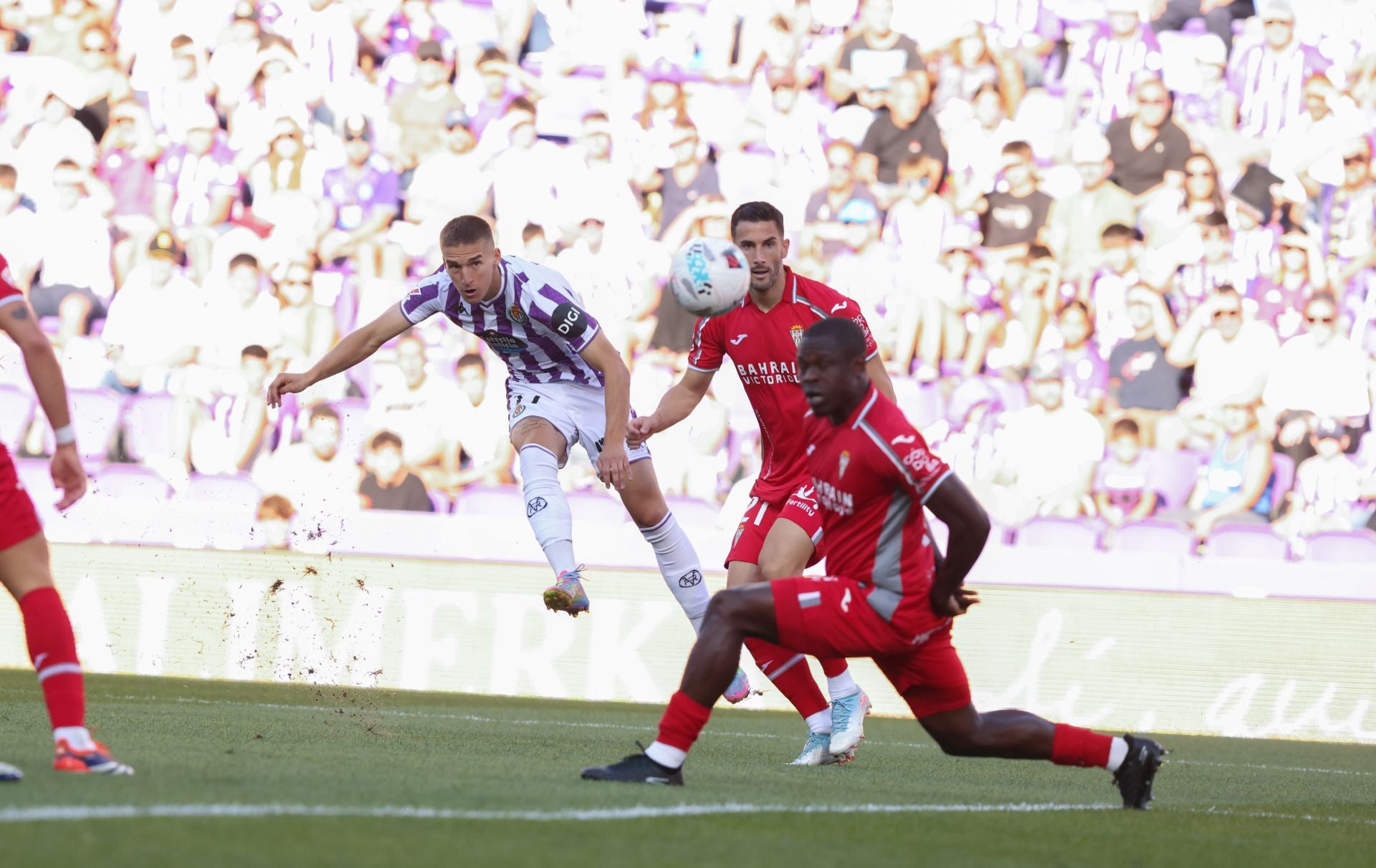 Las imágenes del partido entre el Real Valladolid y el Córdoba