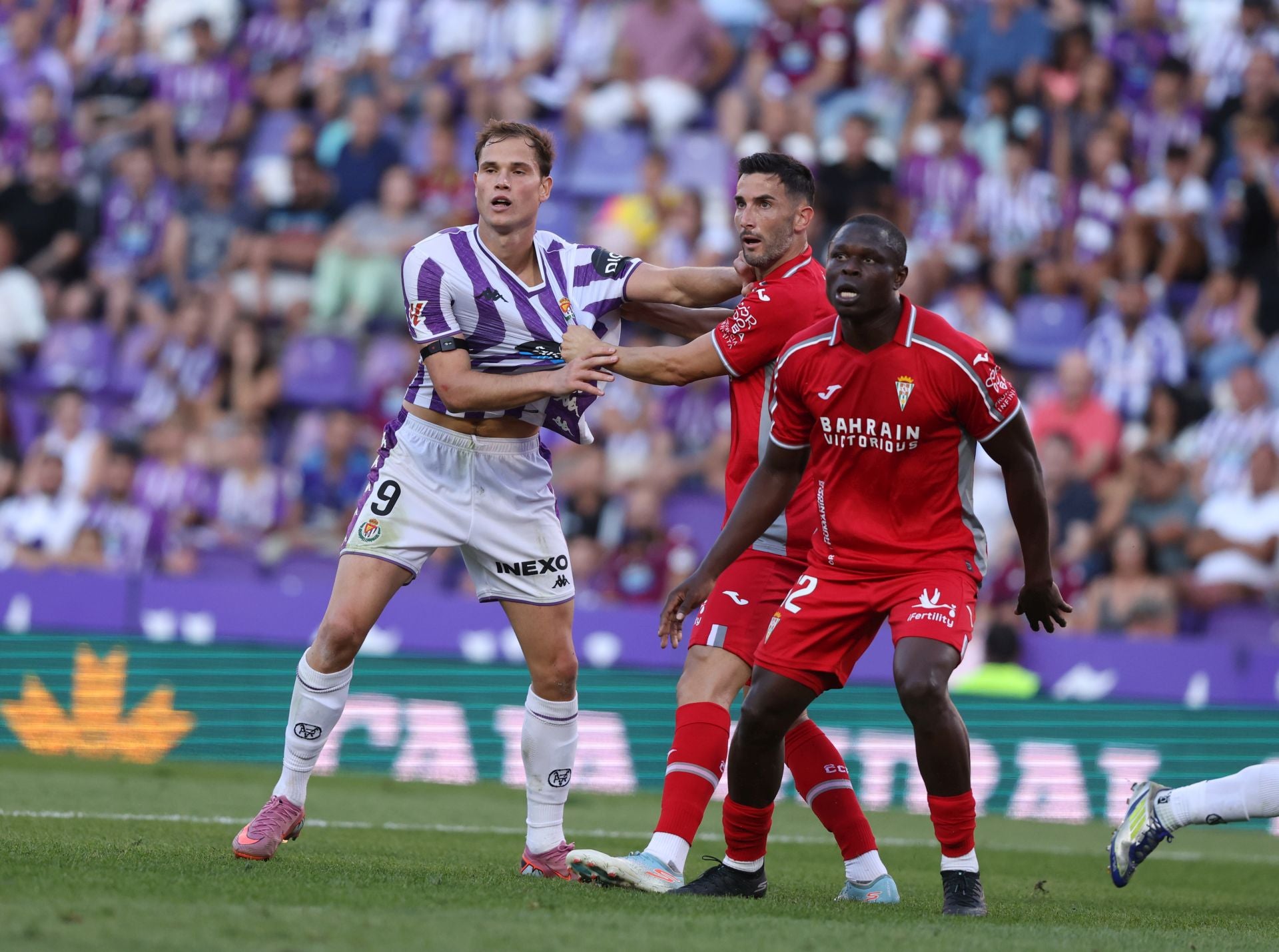 Las imágenes del partido entre el Real Valladolid y el Córdoba