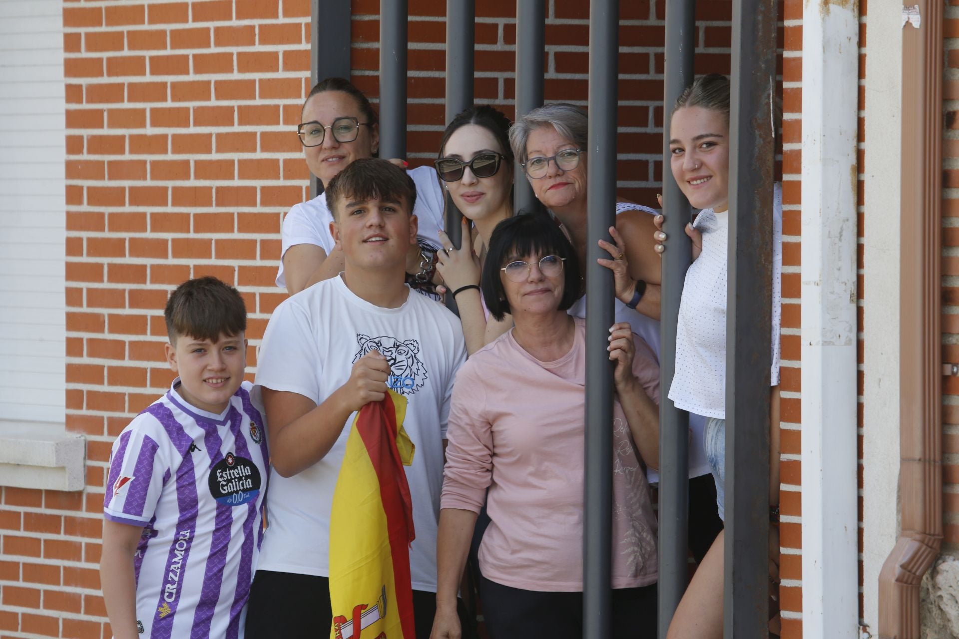 Encierro del sábado por la mañana en Ataquines