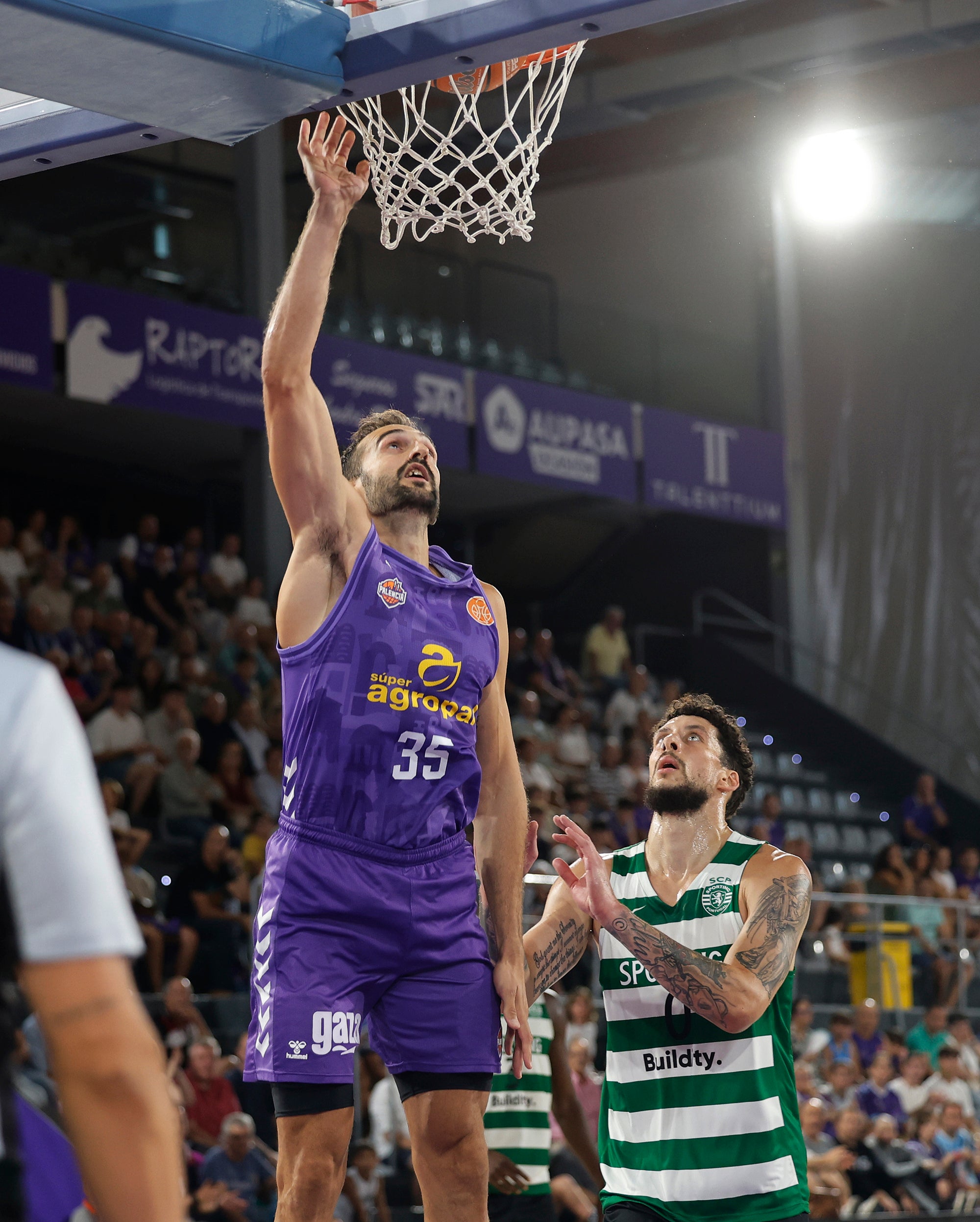 Súper Agropal Palencia 109-97 Sporting Clube Portugal