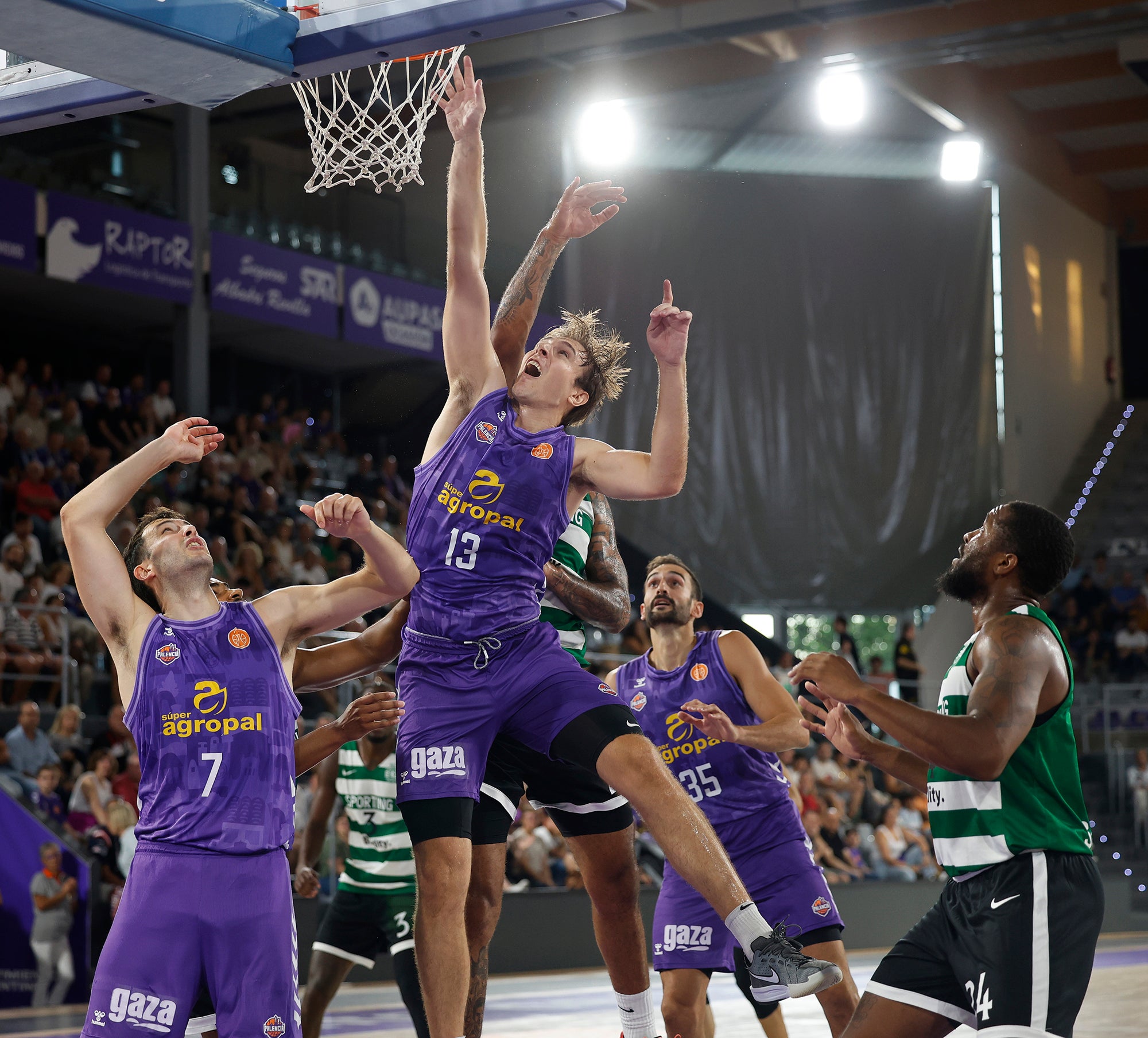 Súper Agropal Palencia 109-97 Sporting Clube Portugal