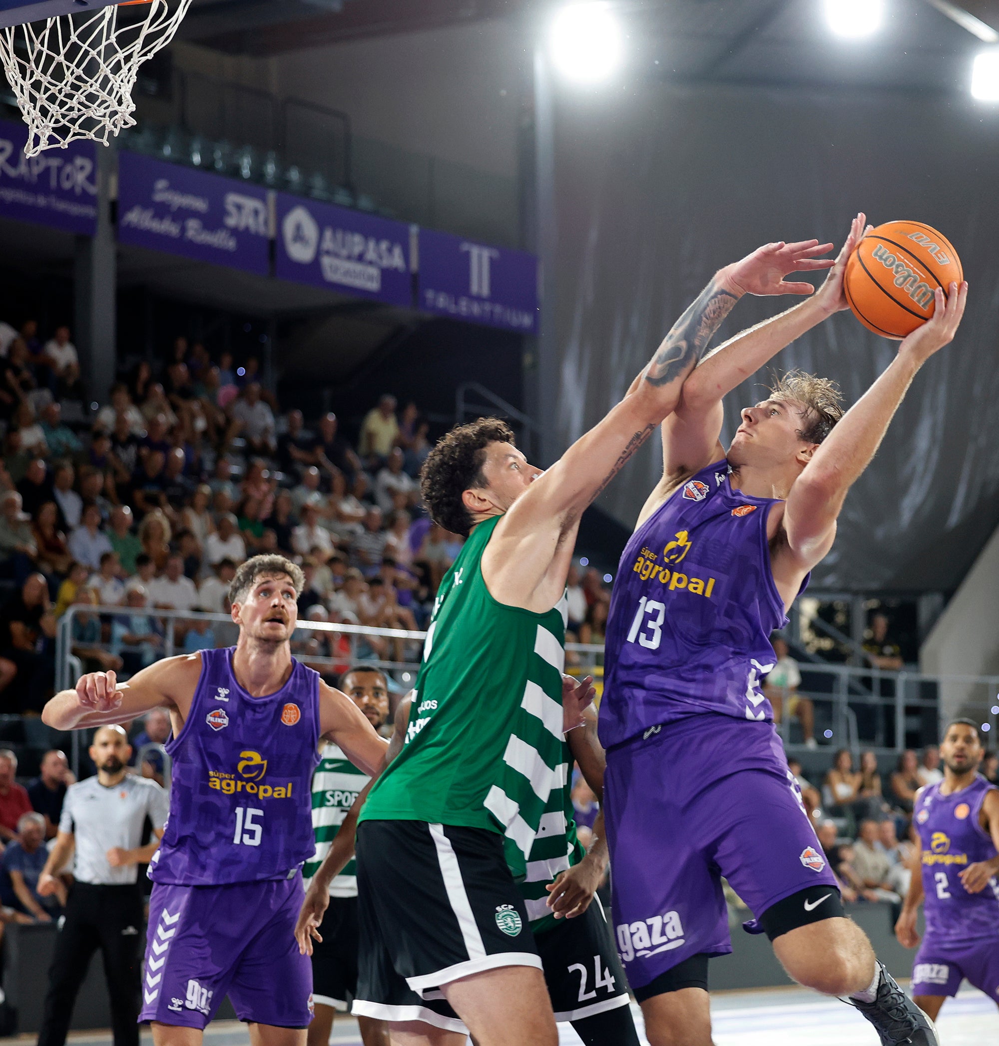 Súper Agropal Palencia 109-97 Sporting Clube Portugal