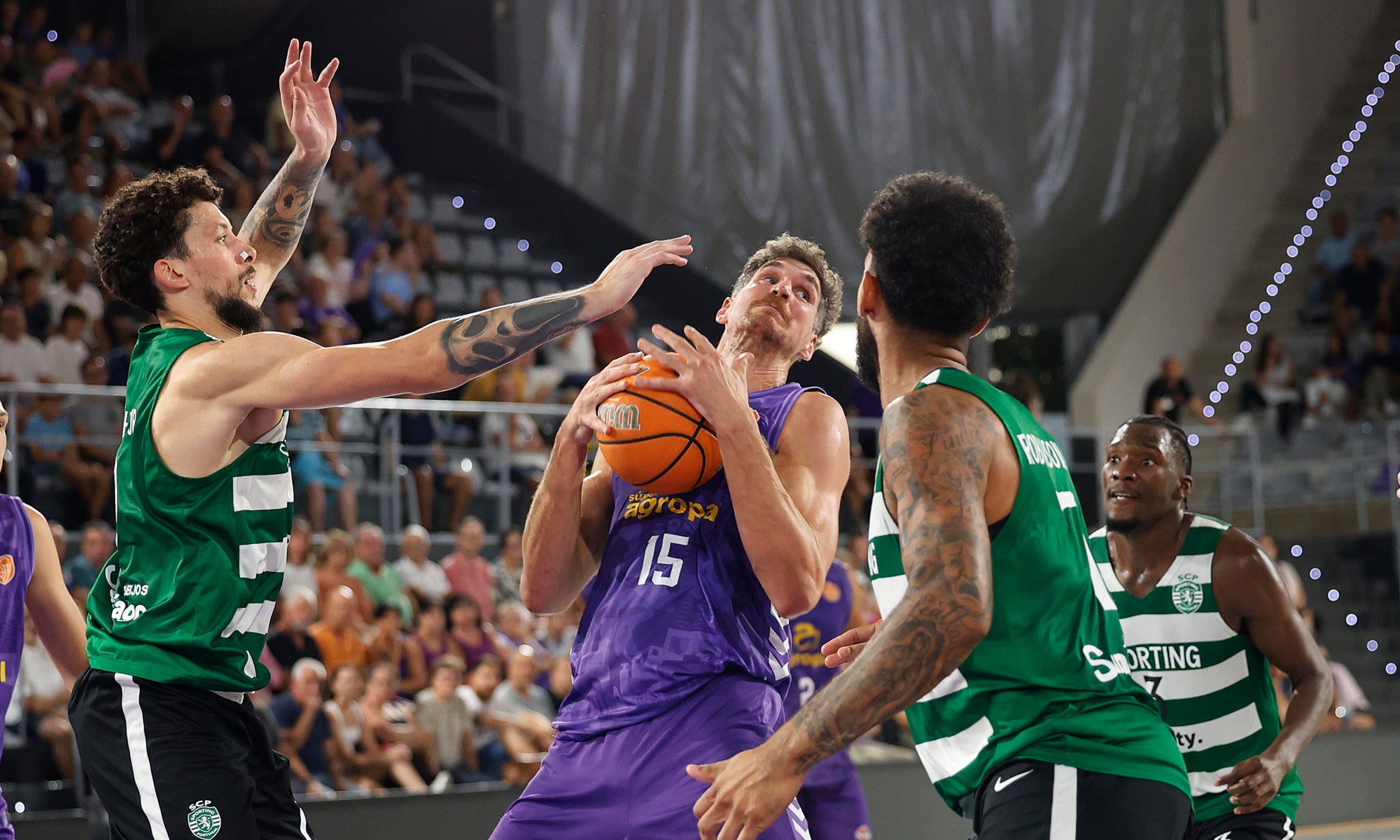 Súper Agropal Palencia 109-97 Sporting Clube Portugal