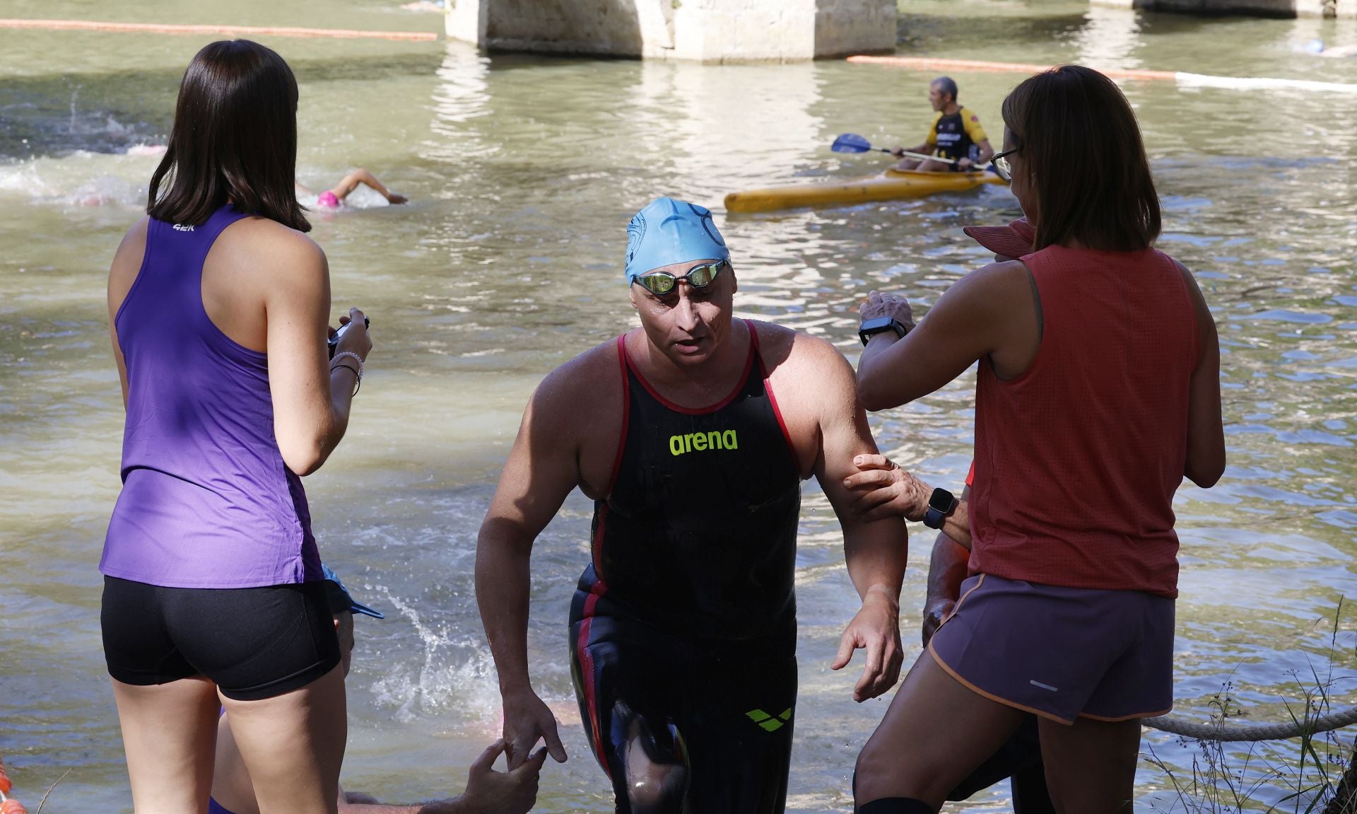 La Travesía a Nado del Carrión, en imágenes