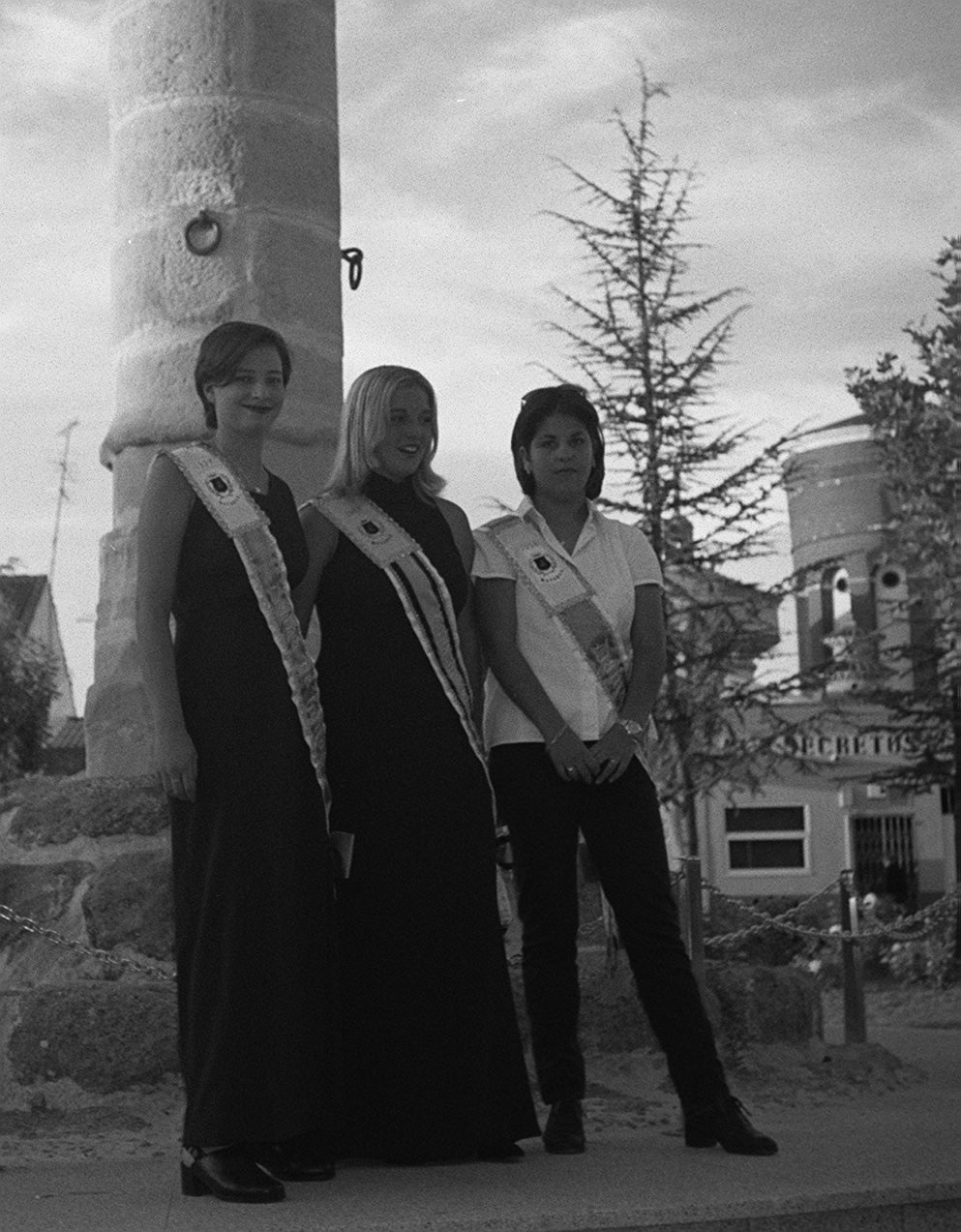 Reinas de las fiestas de Mayorga de Campos de 1998.