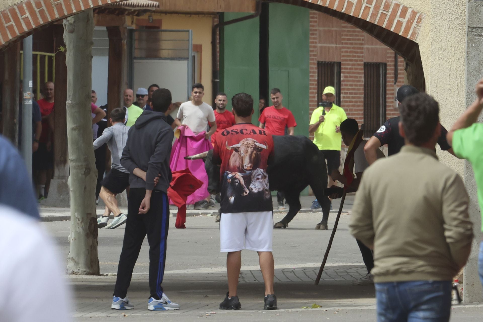 Encierro del domingo en Ataquines