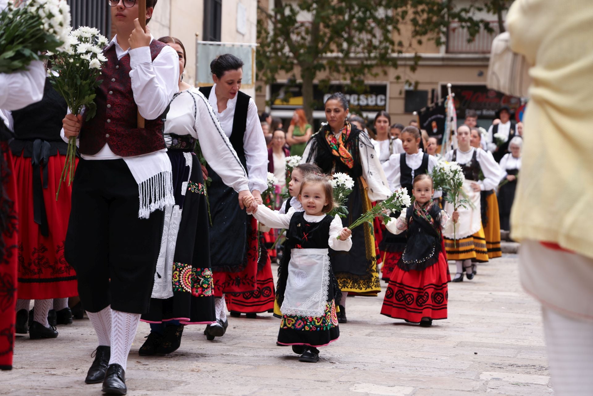 Ofrenda floral y misa en honor a la Virgen de San Lorenzo, patrona de Valladolid