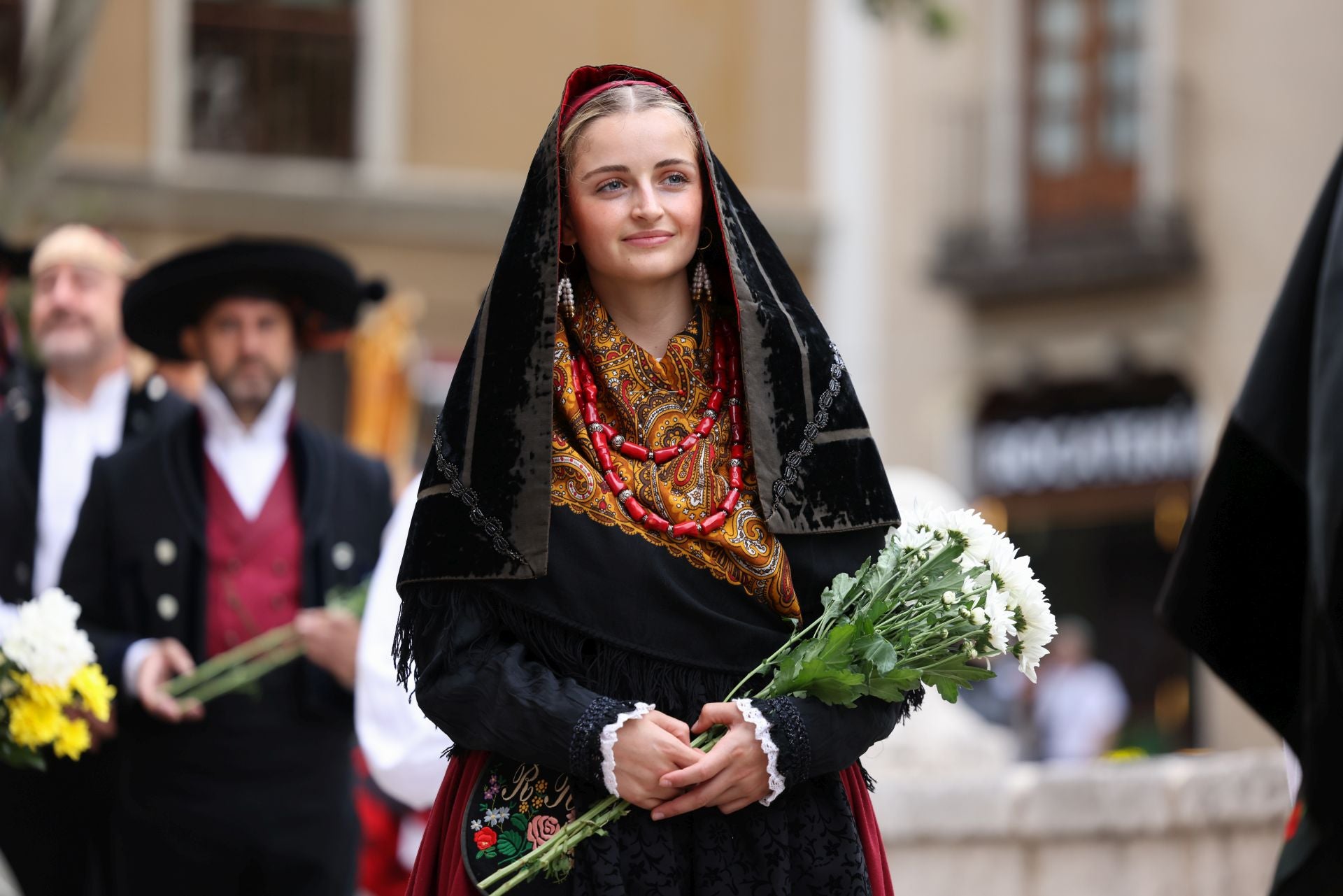 Ofrenda floral y misa en honor a la Virgen de San Lorenzo, patrona de Valladolid