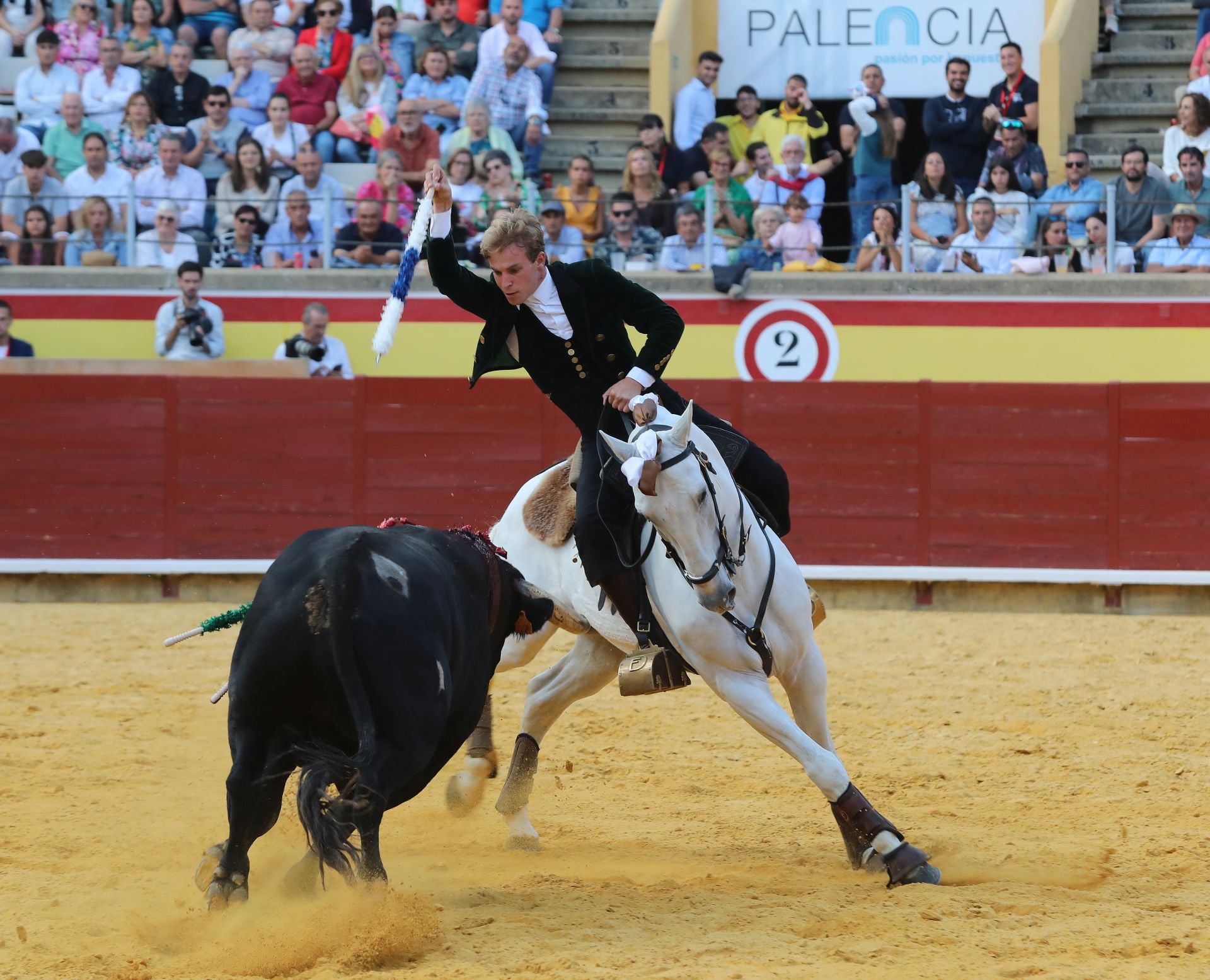 Tarde de rejones en Palencia