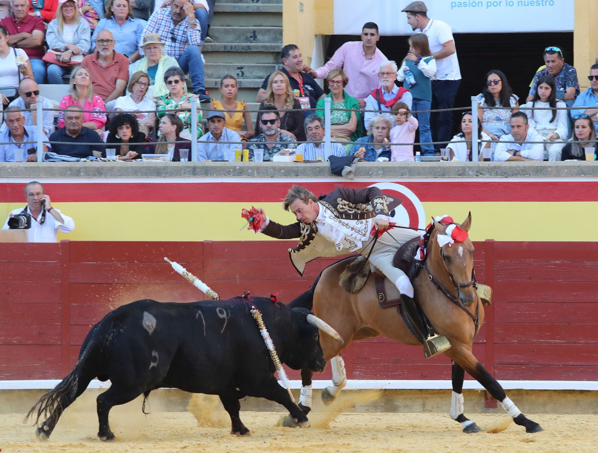 Tarde de rejones en Palencia