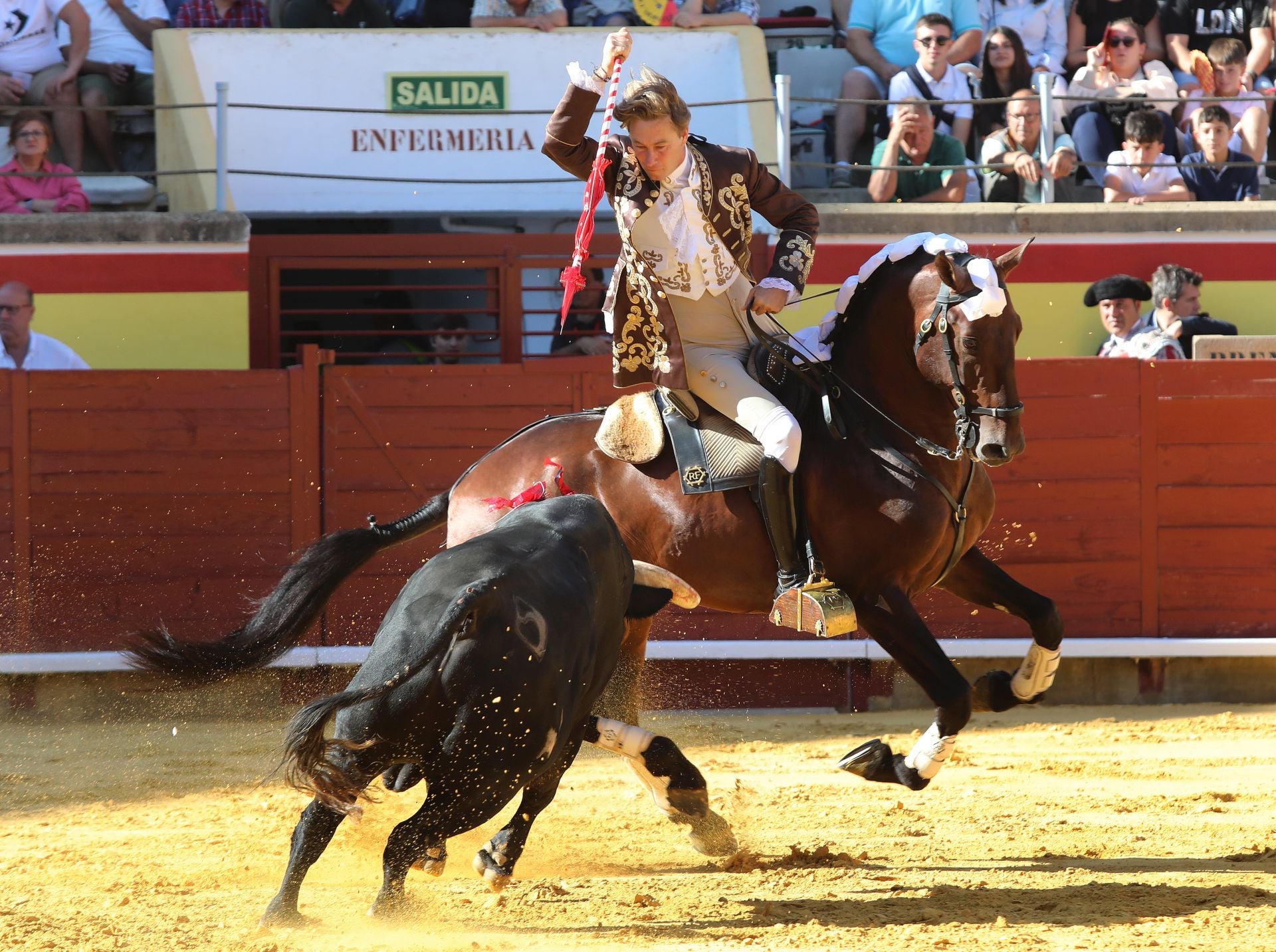Tarde de rejones en Palencia