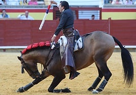 Ventura, a lomos de Bronce.