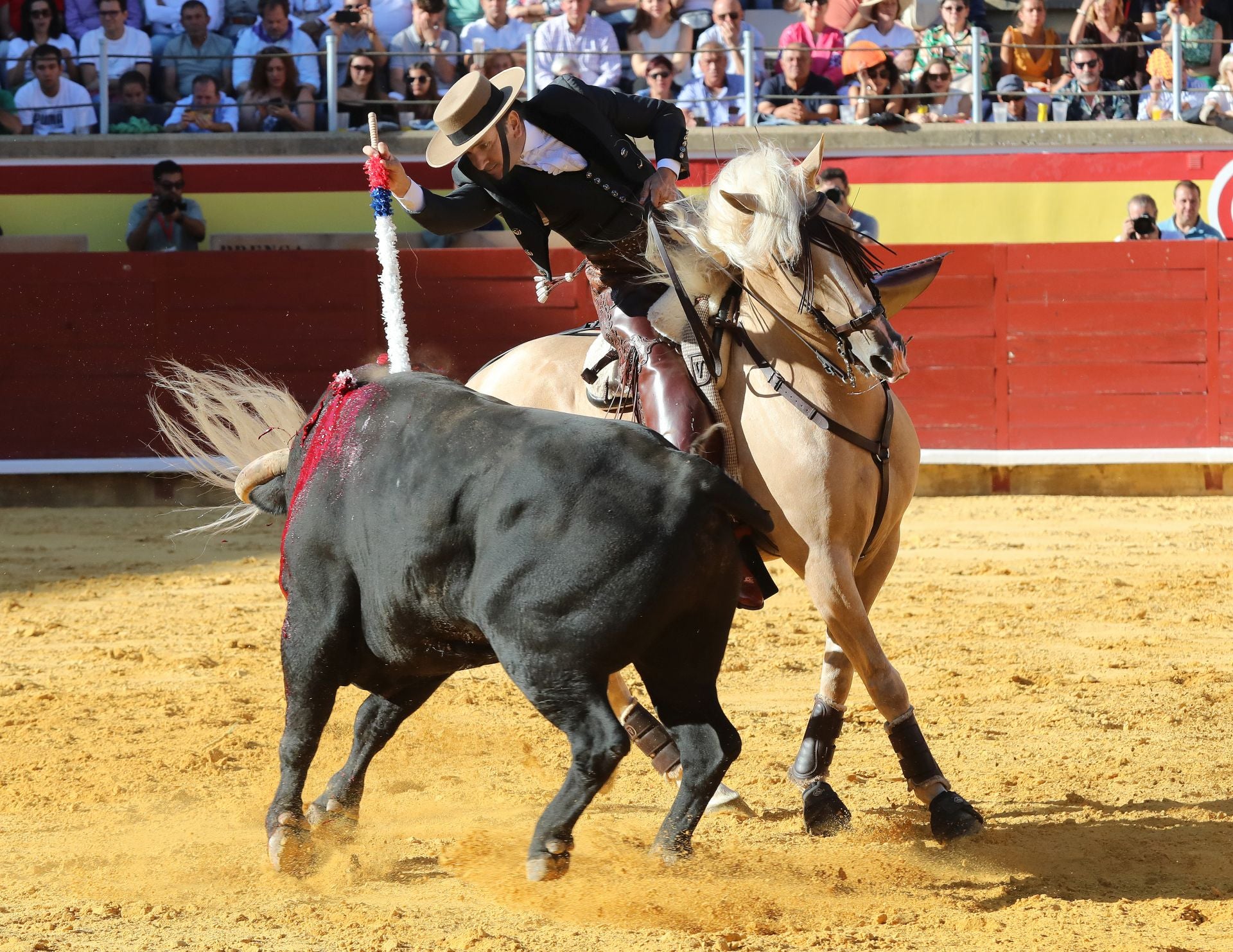 Tarde de rejones en Palencia
