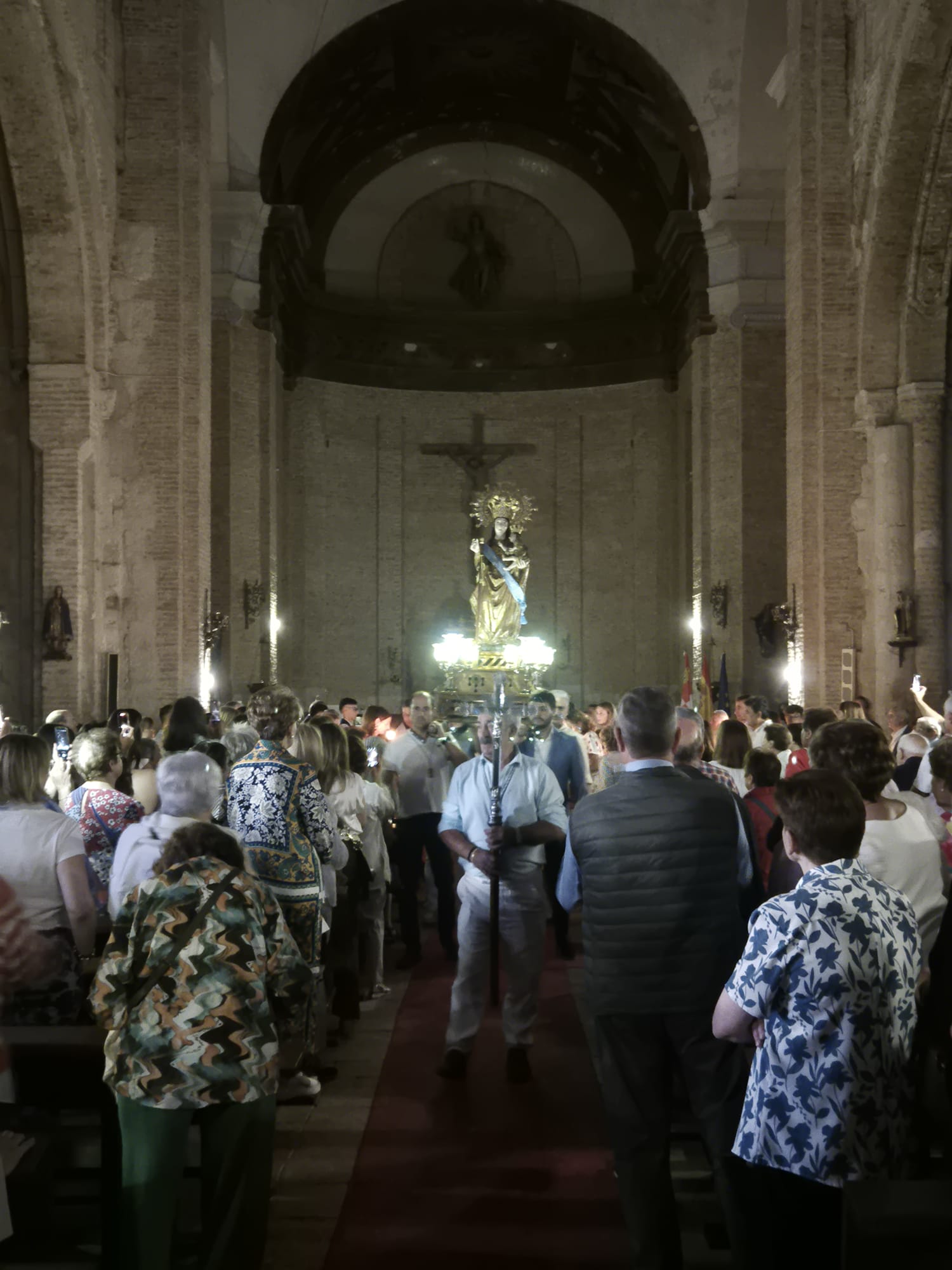 Así fue la emotiva proclamación de la Virgen de Fuentes como alcaldesa perpetua de Villalón de Campos