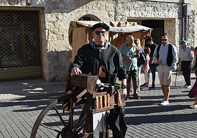Los figurantes dieron vida a diferentes oficios, muchos de ellos ya perdidos
