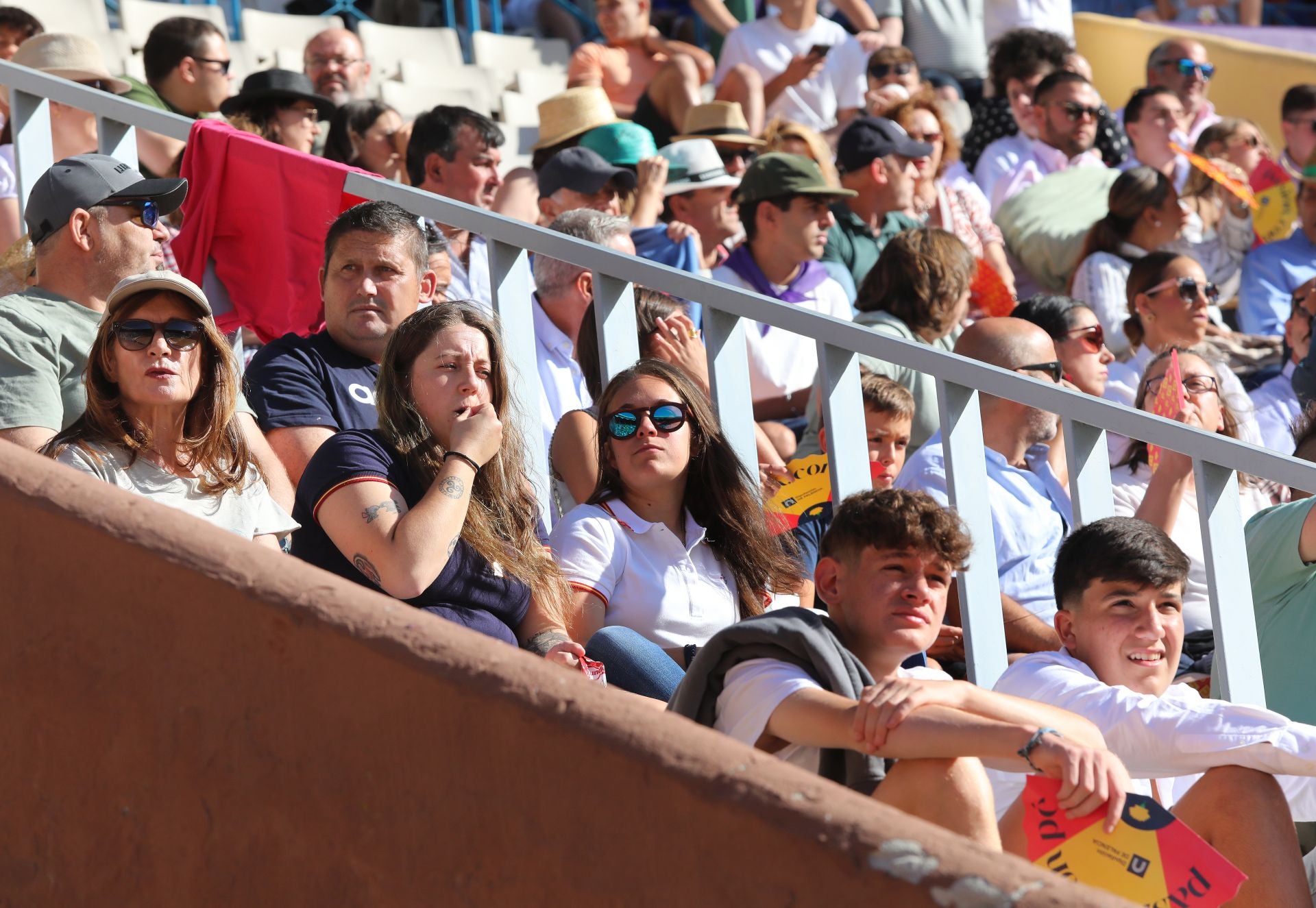 Así disfrutó el público de Palencia de la corrida de rejones