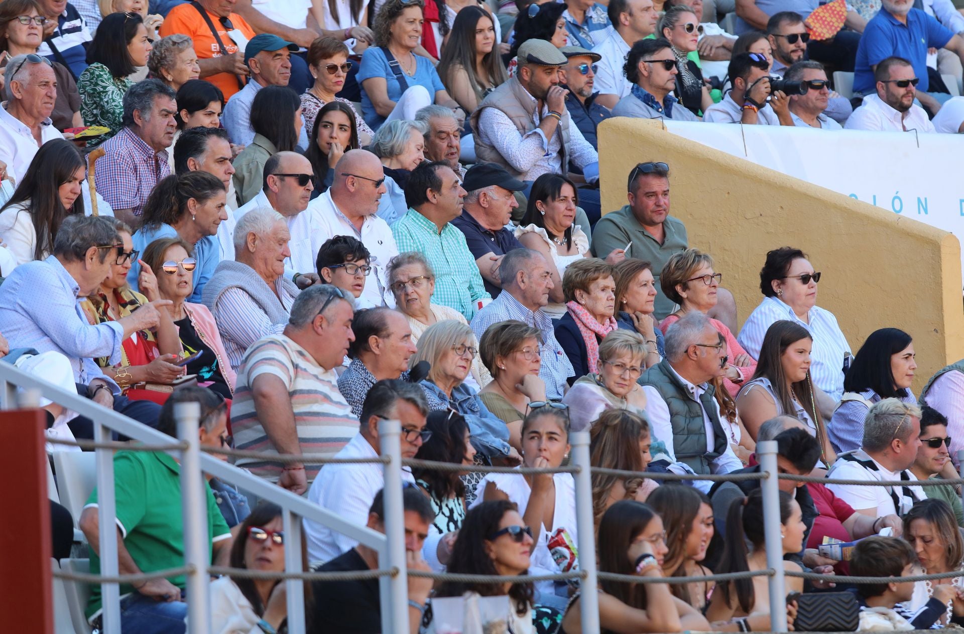 Así disfrutó el público de Palencia de la corrida de rejones