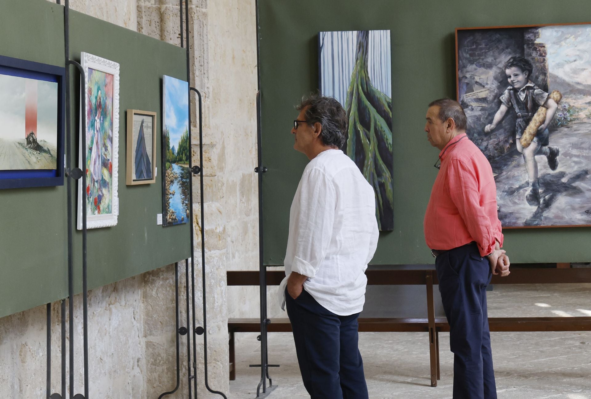 Así es la muestra &#039;Bourges&amp;Palencia 2025&#039; de Thieldon en el claustro de la Catedral