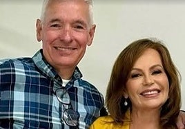 Alberto Padilla con Glenda Umaña.