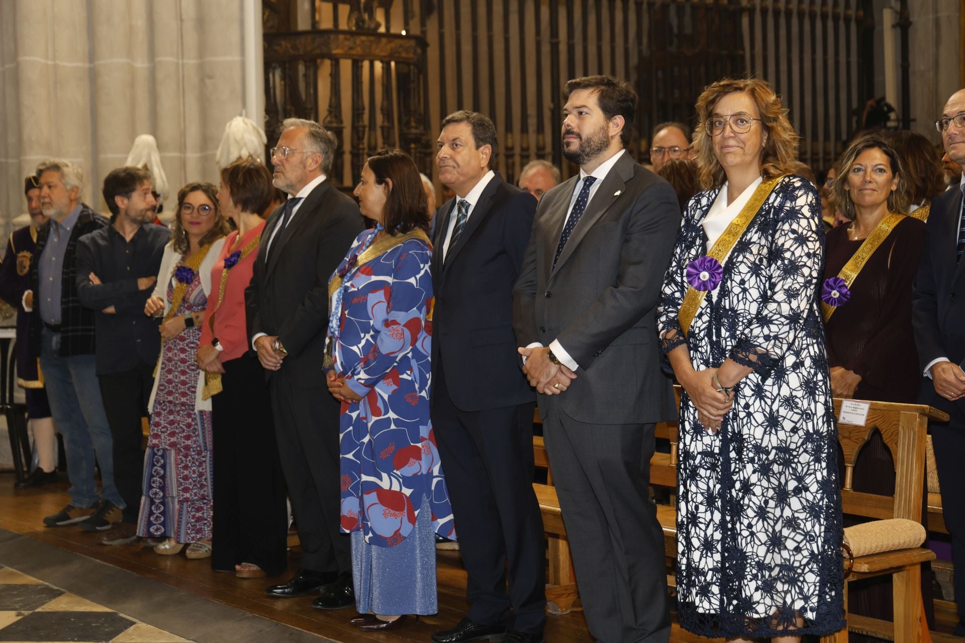 La Catedral de Palencia, a rebosar en la misa por San Antolín