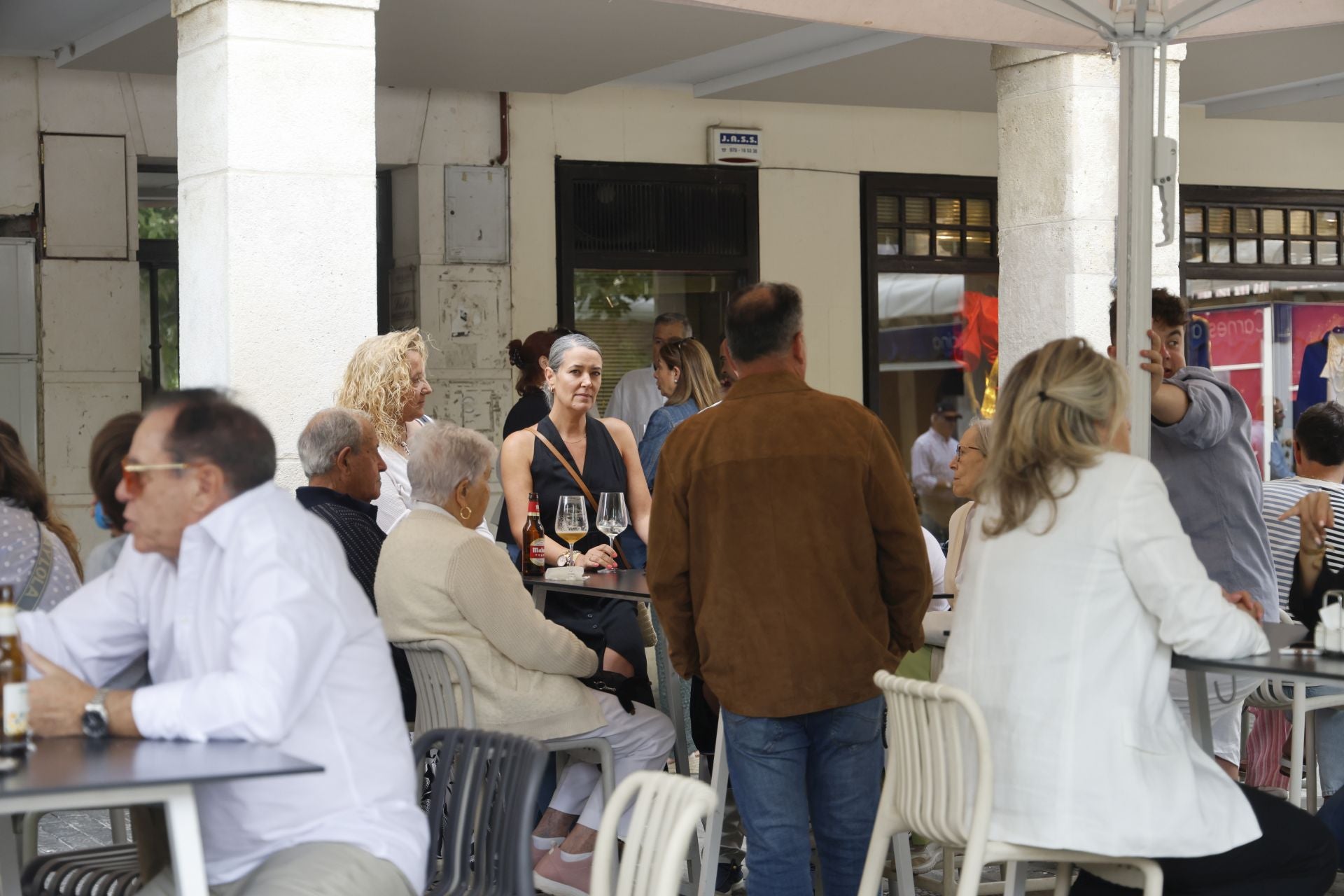 Los palentinos llenan las calles por San Antolín