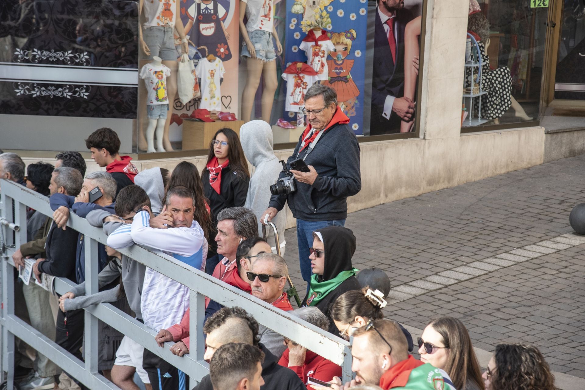 Fotos del ambiente en el tercer encierro de Cuéllar