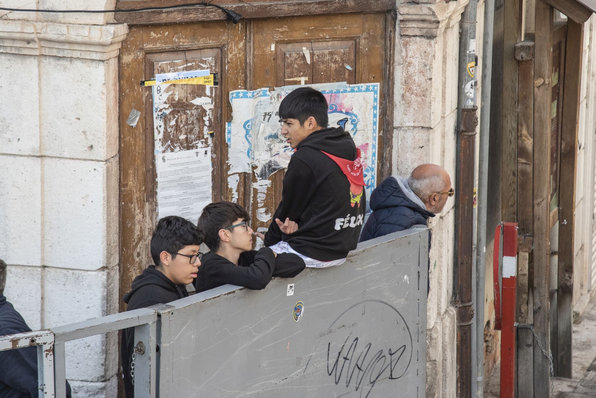 Fotos del ambiente en el tercer encierro de Cuéllar