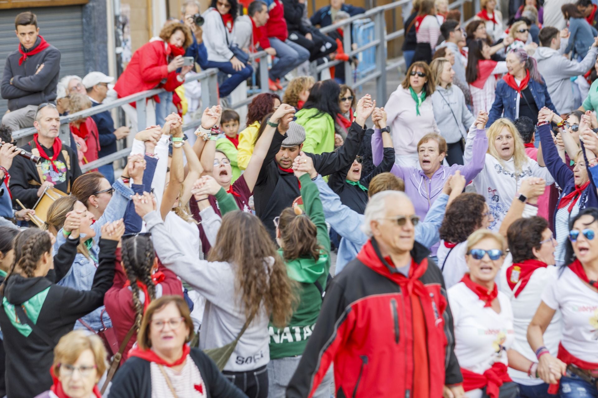 Fotos del ambiente en el tercer encierro de Cuéllar