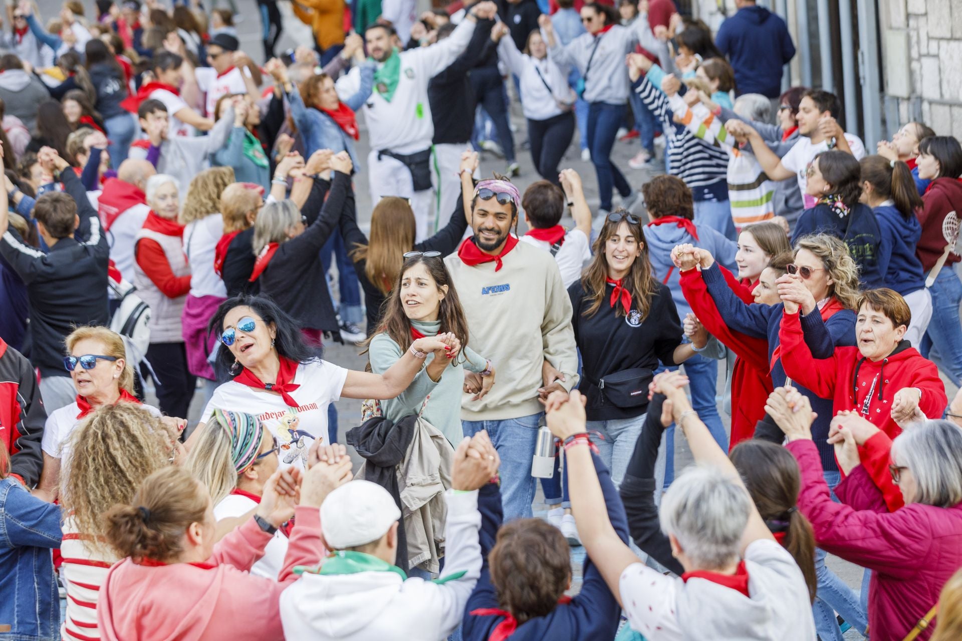 Fotos del ambiente en el tercer encierro de Cuéllar