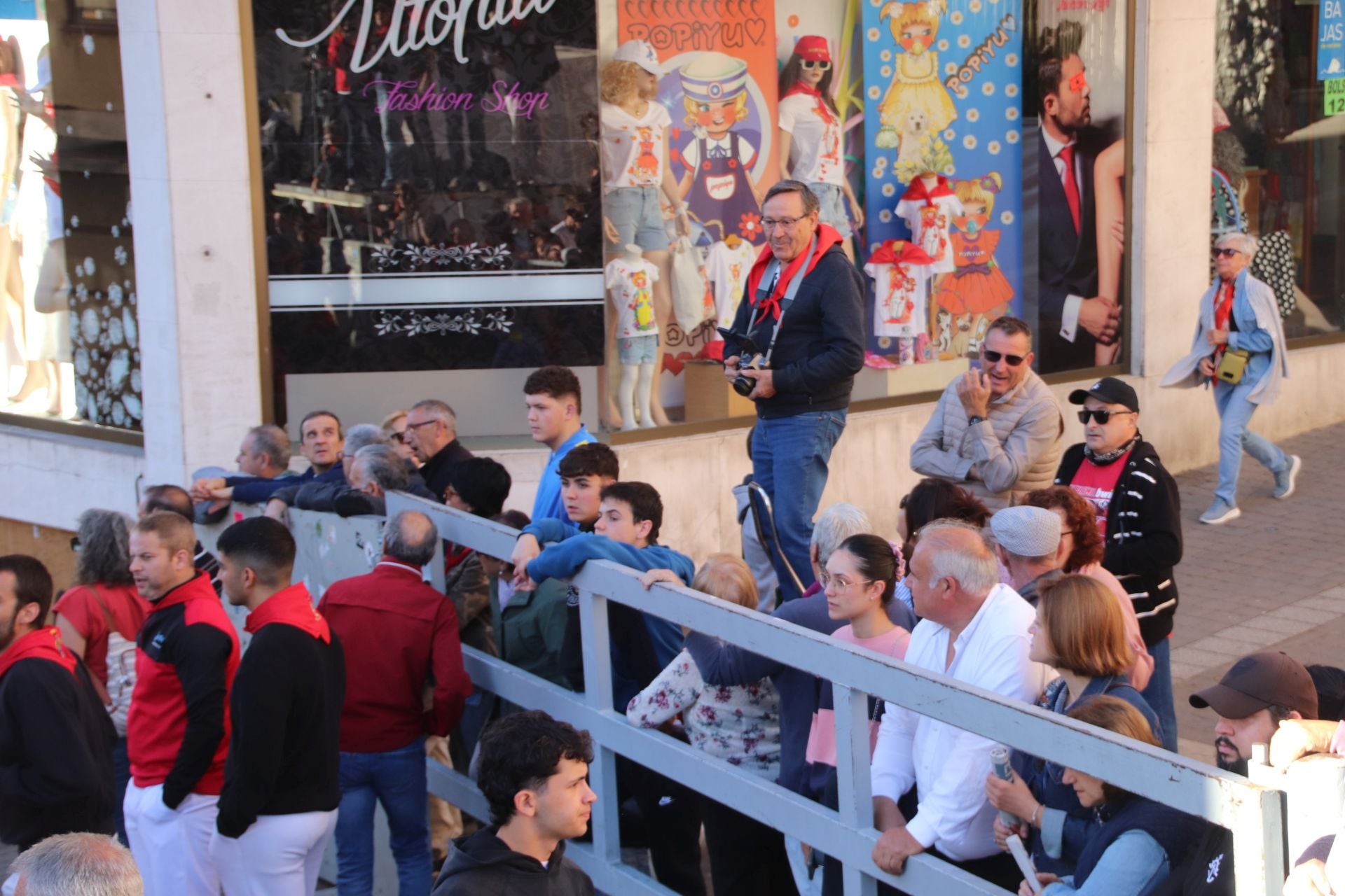 Fotos del ambiente en el cuarto encierro de Cuéllar
