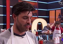 Miguel Torres durante su participación en 'Masterchef Celebrity 10'.