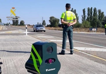 Circula en Palencia a 187 kilómetros por hora en un tramo limitado a 90