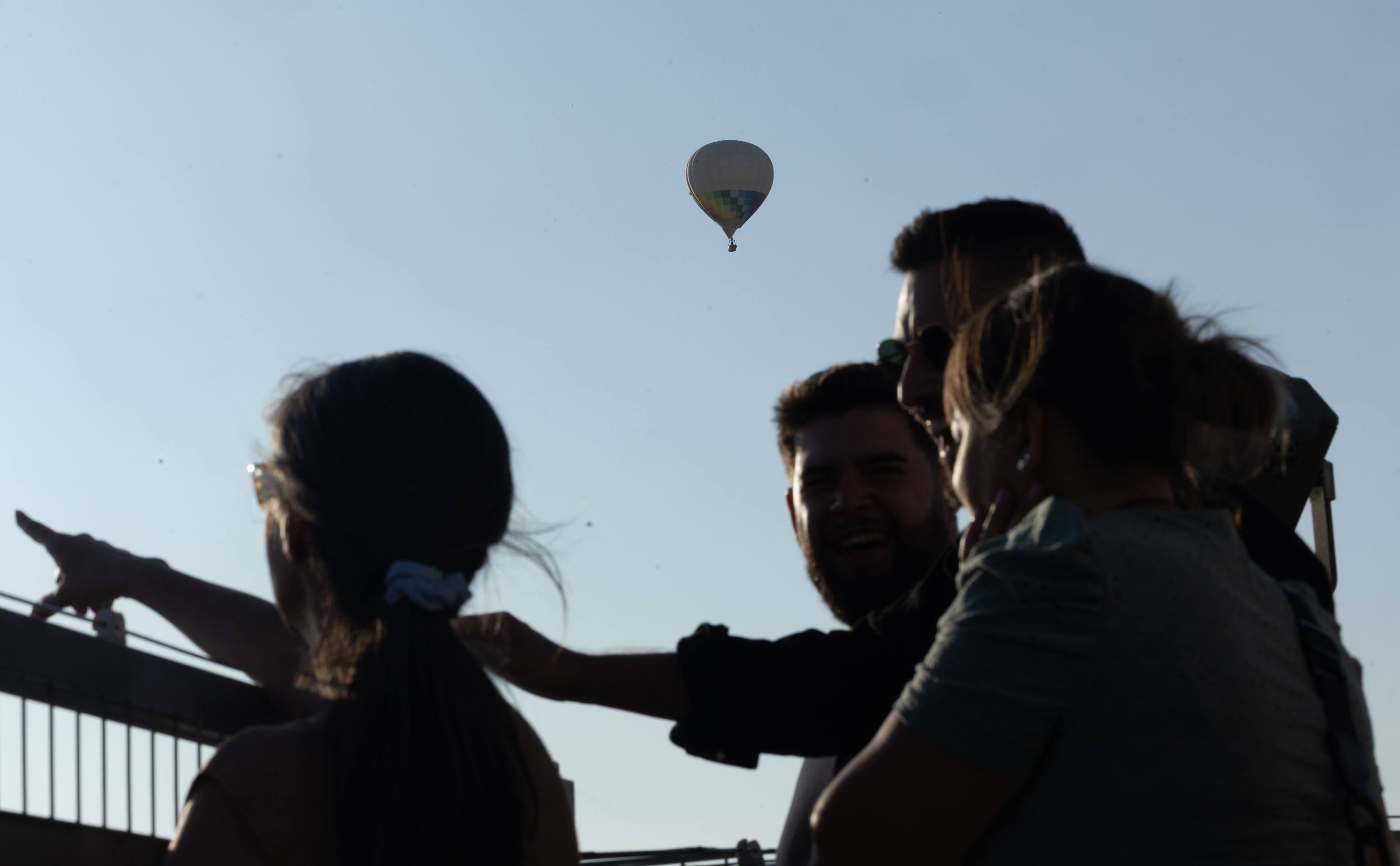 Las imágenes de los globos aerostáticos en el cielo de Valladolid