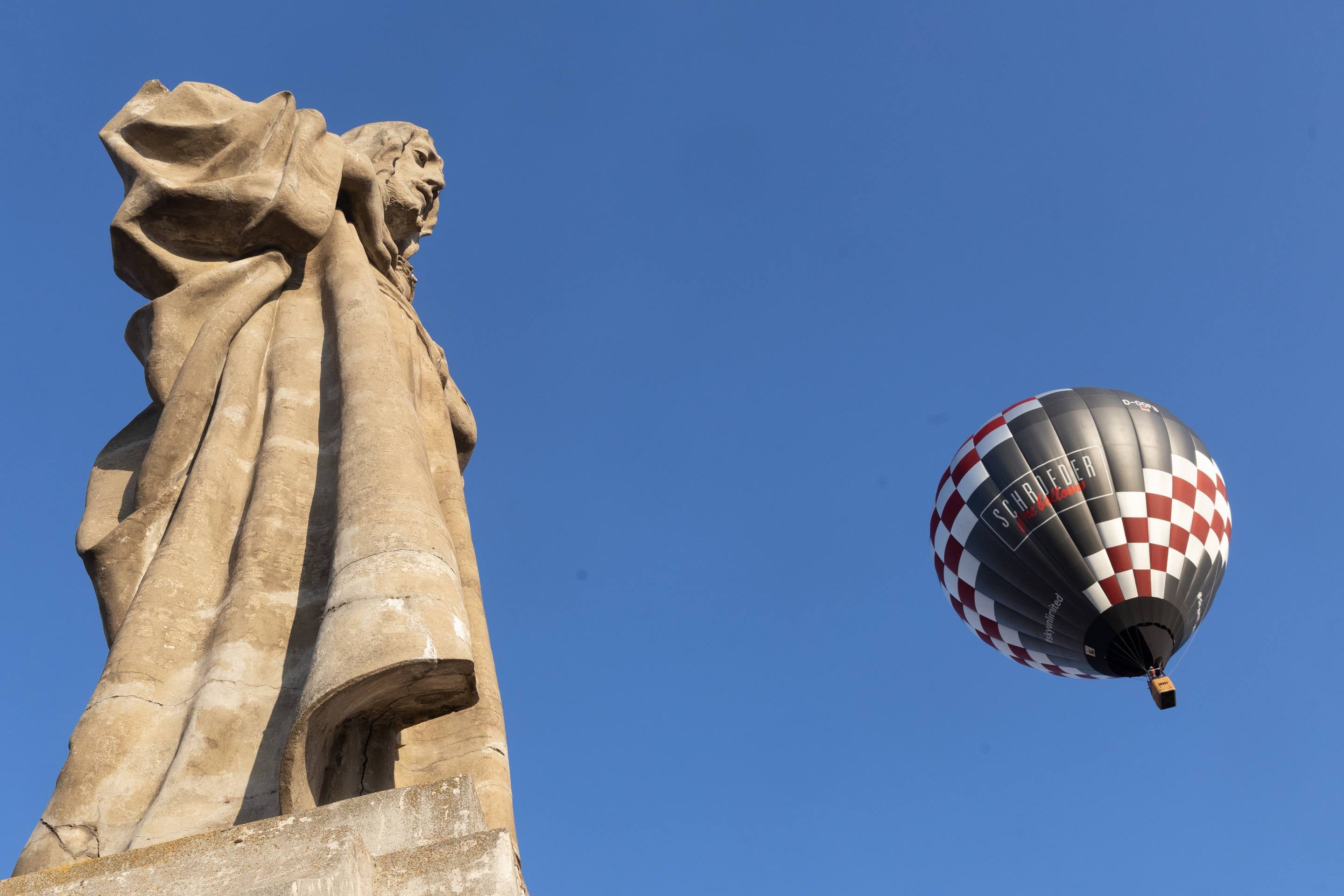 Las imágenes de los globos aerostáticos en el cielo de Valladolid
