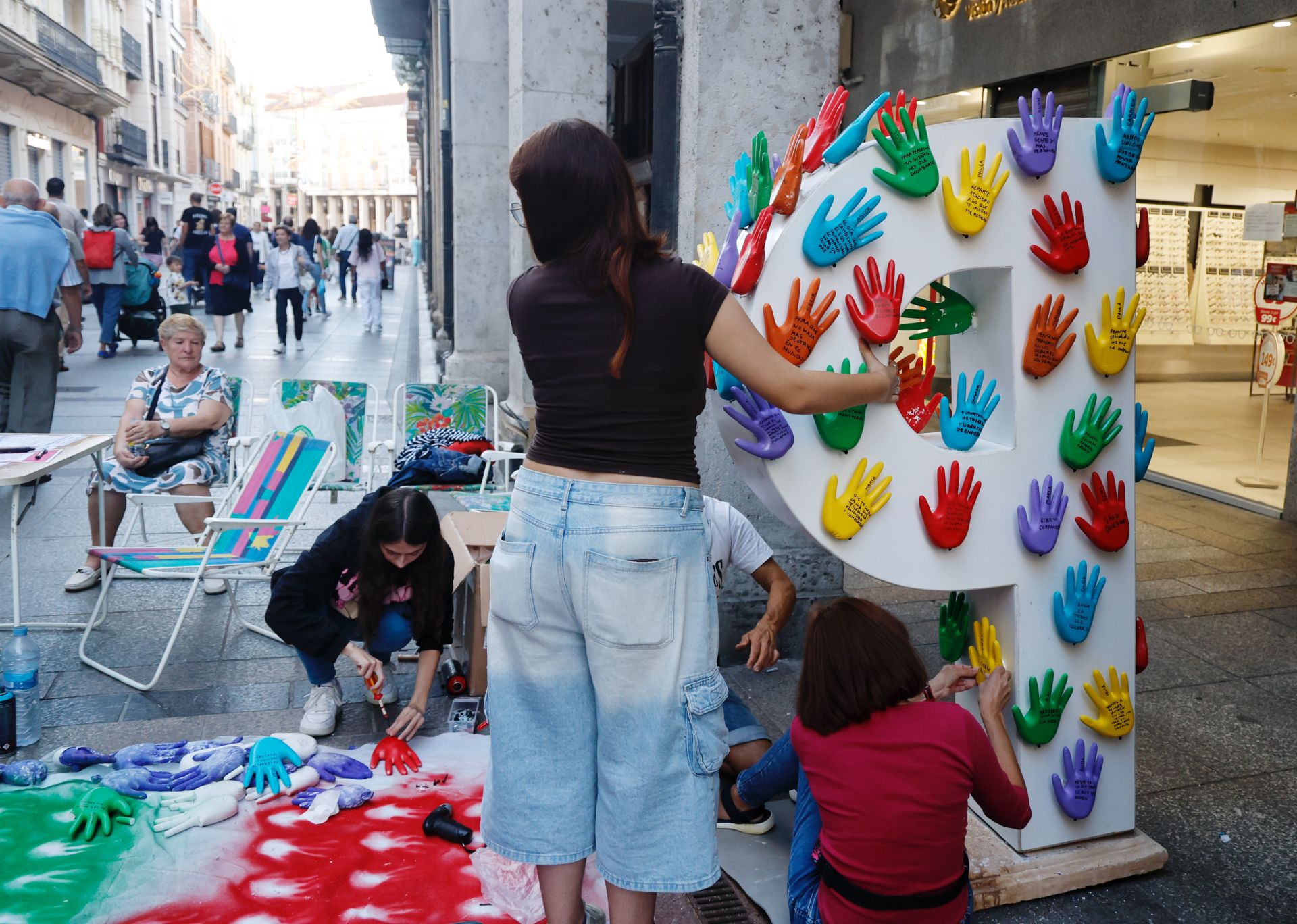 Concurso de las esculturas con forma de P