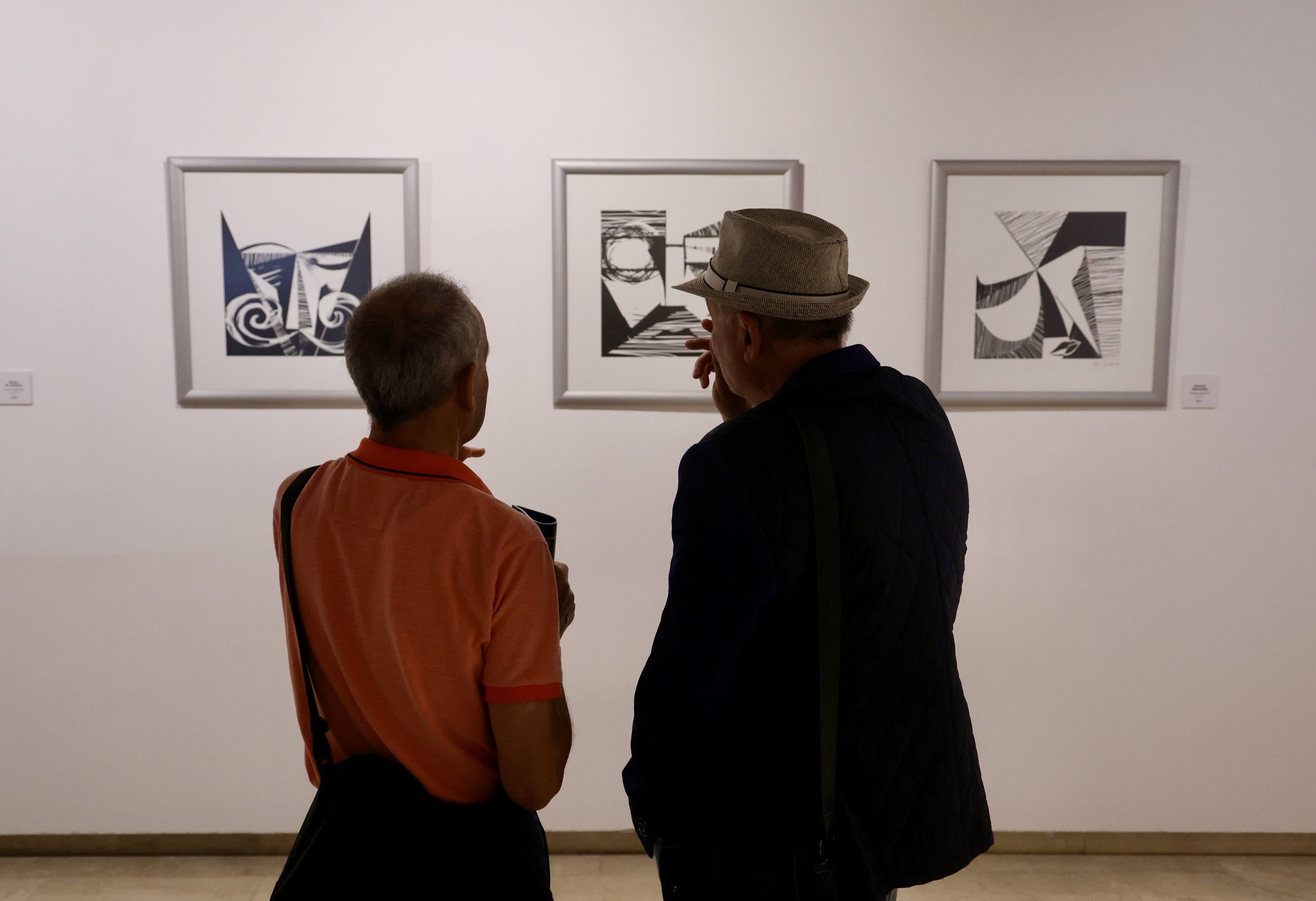 La exposición &#039;Franjas y Rayas&#039;, en imágenes