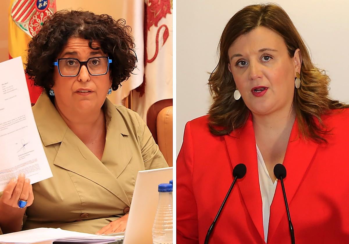 Rosalía Serrano y Clara Martín.