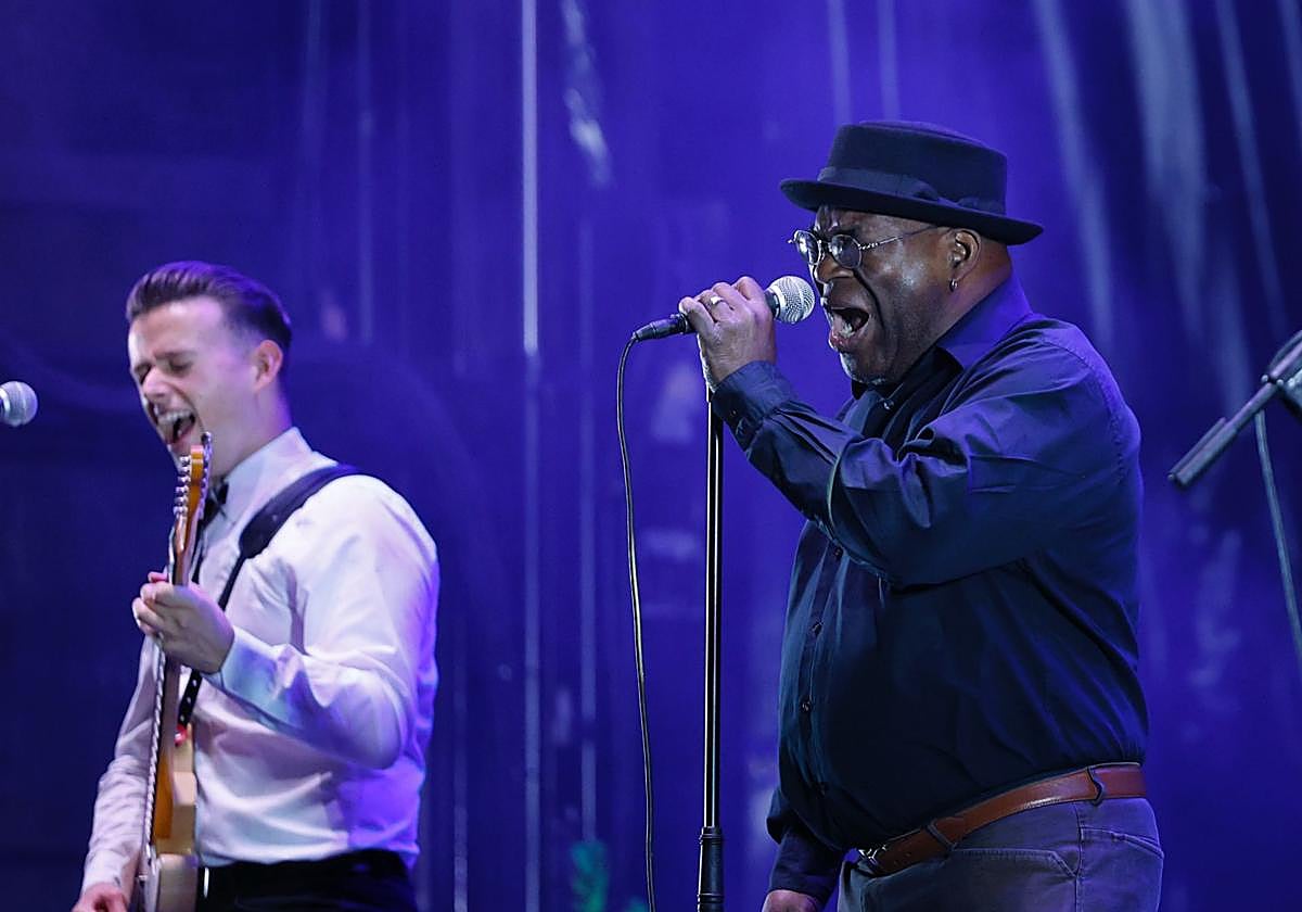 Así ha sido el concierto de Barrence Whitfield dentro del ciclo de Palencia en Negro