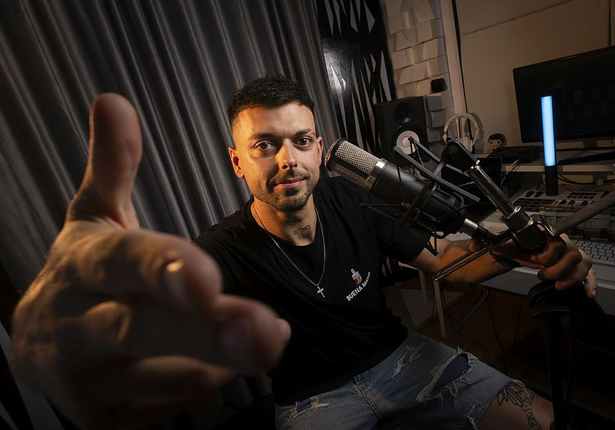 El rapero vallisoletano Eleká the Class, que este sábado actúa en la Plaza Mayor.