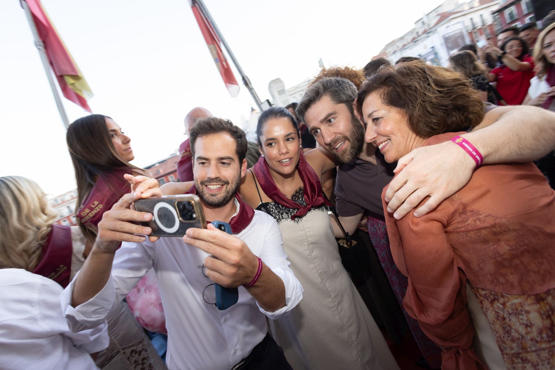 El pregón de las fiestas de Valladolid, en imágenes