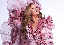 La cantante Shaila Dúrcal.