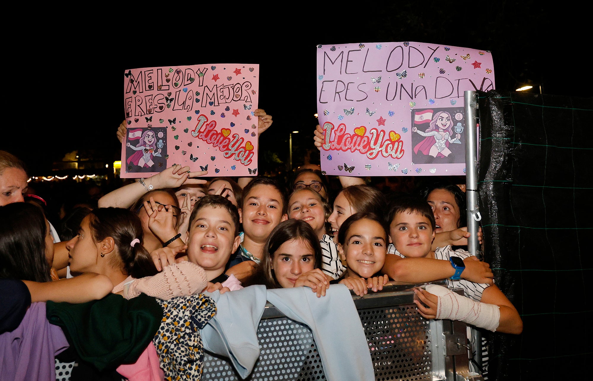 Así fue el concierto de Melody en las Fiestas de Palencia