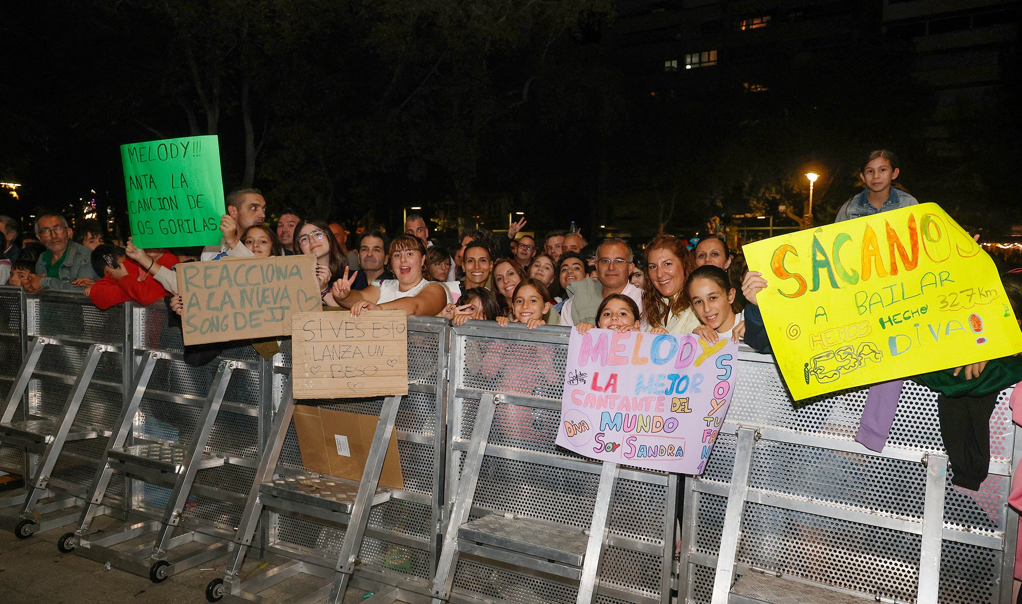 Así fue el concierto de Melody en las Fiestas de Palencia