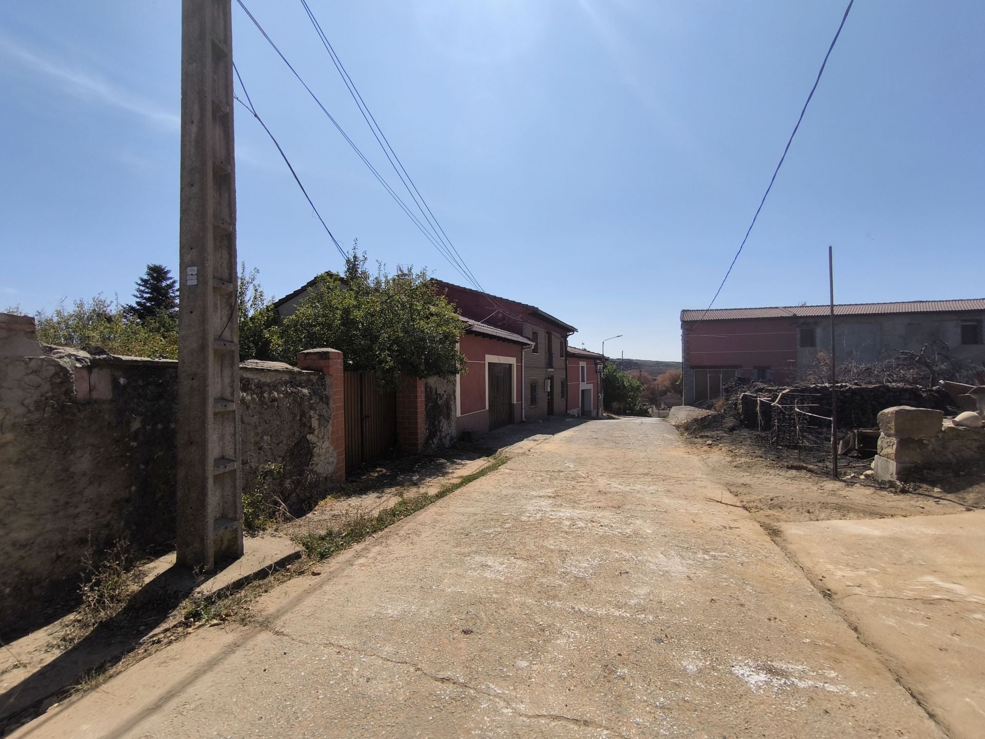 San Pedro de Cansoles avanza en su reconstrucción tras las llamas