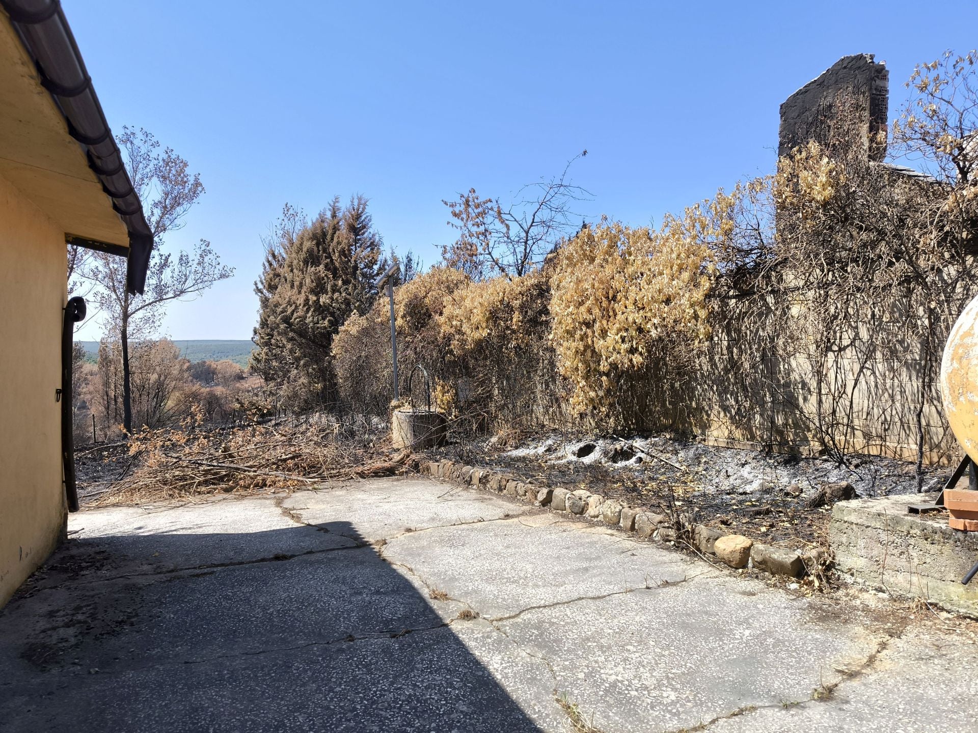 San Pedro de Cansoles avanza en su reconstrucción tras las llamas